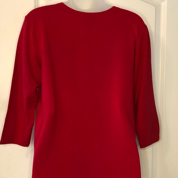 NWT Tomatoe Red Freelance Top Size Small - Picture 6 of 11